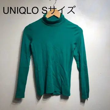 UNIQLO 터틀넥 S 사이즈 그린