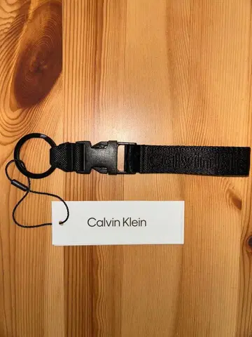 미사용 새상품 캘빈클라인 CK 키링 키링 블랙