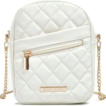 새상품 MOVAN 숄더백 여성용 스몰 스마트폰 화이트