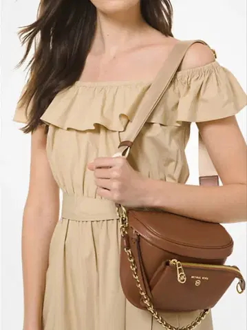 Michael Kors 브라운 숄더백