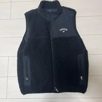 캘러웨이 블랙 플리스 베스트