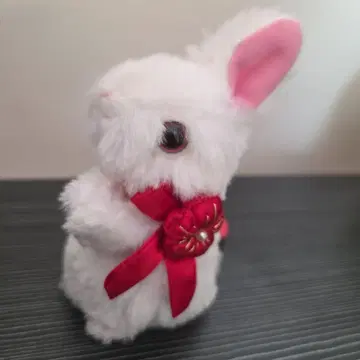 레어 행운의 물건 헤이세이 레트로 삼영 부탁 토끼 을() 키체인 마스코트