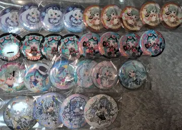 하츠네 미쿠 매지컬 미라이 유키 미쿠 가챠가챠 캔뱃지 묶음 판매