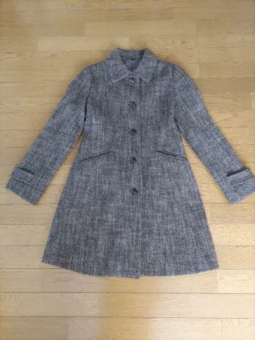 무인양품 A라인 울 코트