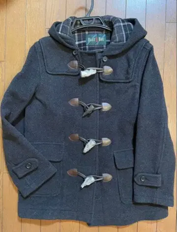 EAST BOY 더플 코트 차콜 그레이 7호