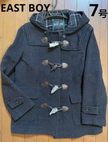 EAST BOY 더플 코트 차콜 그레이 7호