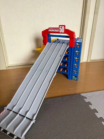 토미카 슬라이더 PARKING 50 미니카 50대 포함!!