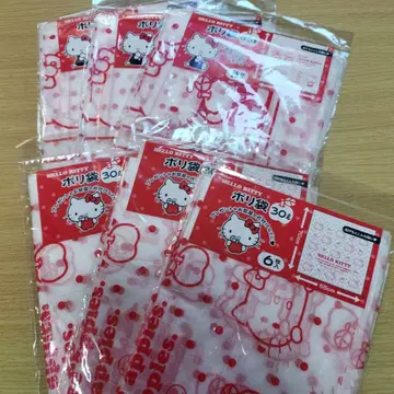 헬로키티 비닐봉지 30L 6매입 & 45L 3매입