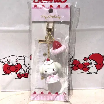 딸기 휘핑 케이크 마이멜로디 키링