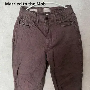 Married to the Mob 다크 브라운 데님