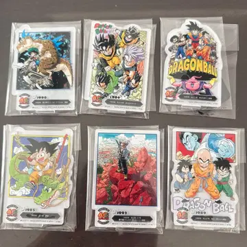 드래곤볼 제일복권 F상 6개 세트 아크릴 스탠드