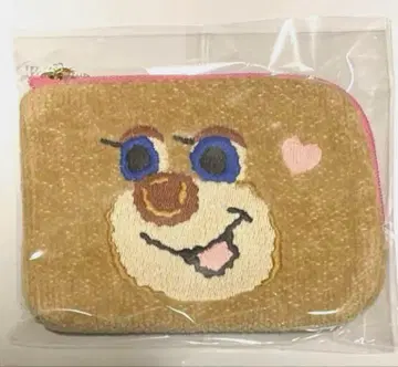 미사용 새상품 러브리 바이 페이러 도업 테디 걸 L자 파우치