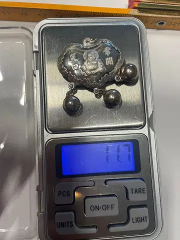 실버 펜던트 s990 각인 11.7g