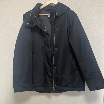 애니팜 워셔블 소로나 파이버 패딩 자켓 블랙 M 사이즈