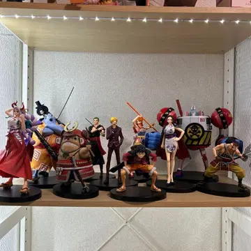 [ 상자 없음 ] 원피스 제일복권 밀짚모자 일당 피규어 묶음 판매