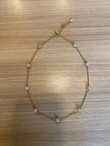 Swarovski 스와로브스키 파베볼 목걸이 미러볼 목걸이
