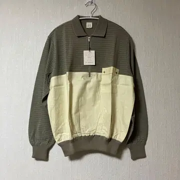 새상품 next-u 하프 지퍼 긴팔 셔츠 빈티지