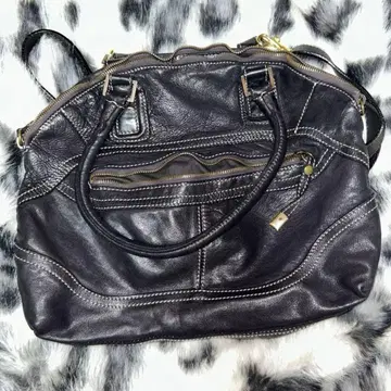 [ Sissi Rossi ] 가죽 숄더백 블랙 천연 가죽 이탈리아제