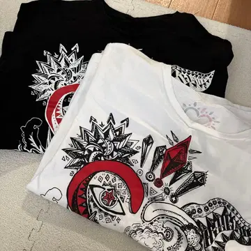 슈타 스에요시 LIVET 셔츠 타투 씰 포함