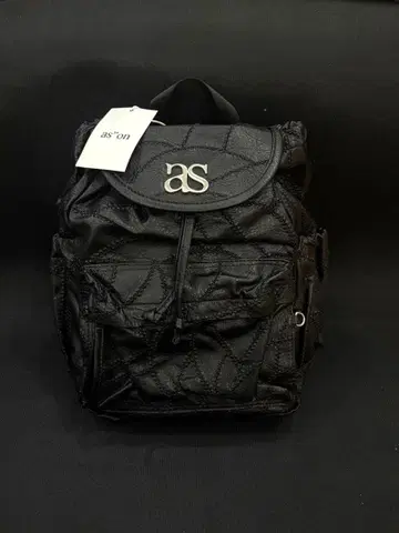 as'on 블랙 숄더백