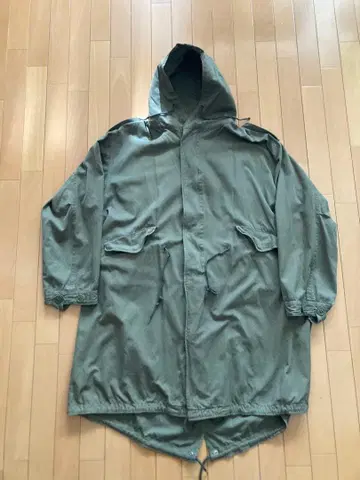 올리브 그린 모즈 코트