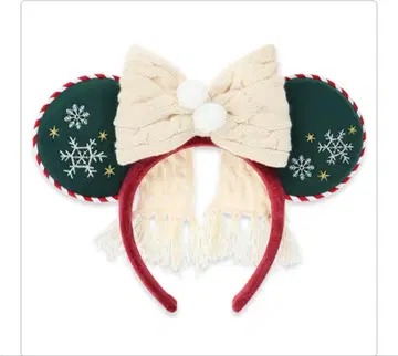 크리스마스 눈꽃 머리띠