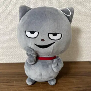 니시무라 유우지 작품 빅 봉제 인형 나쁜 고양이 씨익