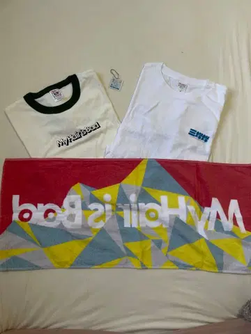 My Hair is Bad 셔츠 M 키링 타월 한정품