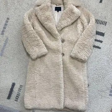 BANANA REPUBLIC 보아 자켓 S 사이즈 크림