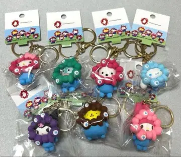 산리오 미야쿠미야쿠 변신 마스코트 파스텔 키링 컴플리트