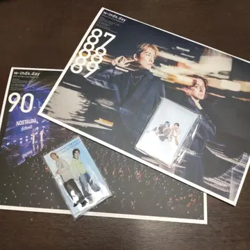 w-inds. 팬클럽 뉴스레터, 거울, 아크릴 스탠드