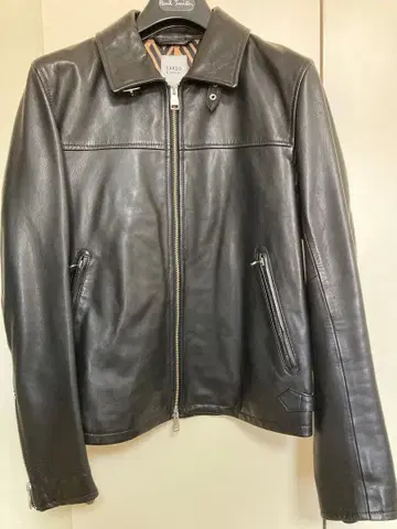 남성용 다케오 키쿠치 가죽 재킷