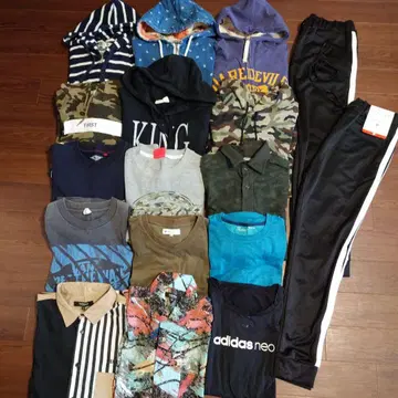 남성용 의류 세트 묶음 판매 M L