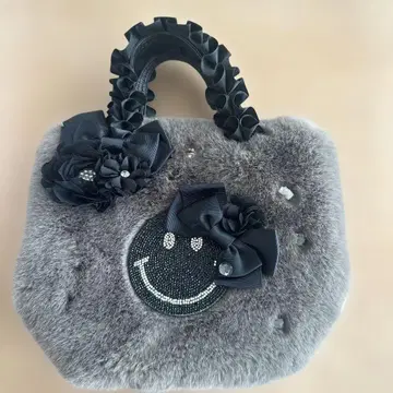 그레이지 퍼 스마일리 핸드백