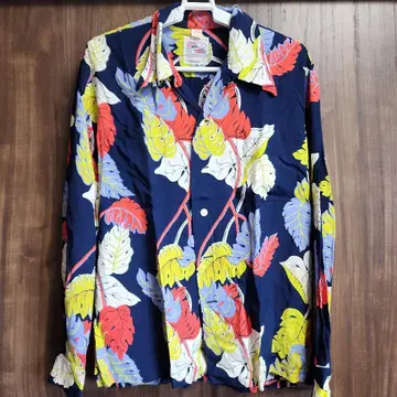 몬스테라 듀크 KAHANAMOKU 알로하 셔츠 M