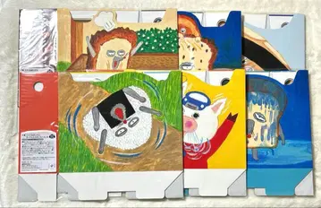 브로콜리 복권 빵도둑 F상 파일박스 6종 컴플리트