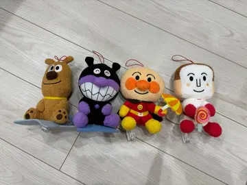 호빵맨 봉제 인형 세트