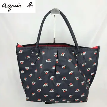 [ 에네스베 보야주 ] 토트백 나일론 페미닌 캐주얼 모임