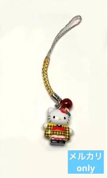 하치조섬 한정판 노랑팔팔 Hello Kitty 스트랩