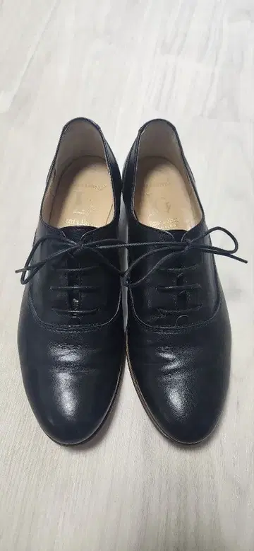 블랙 가죽 신발 사이즈 37