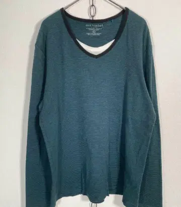 레이어드 보더 티셔츠