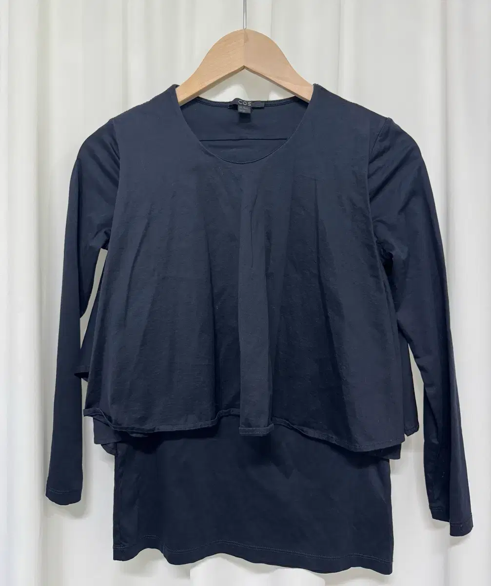 COS layered long-sleeve t-shirt
