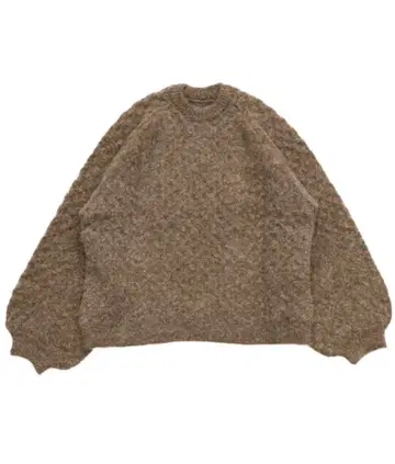 select MOCA 오버 사이즈 허니콤 니트