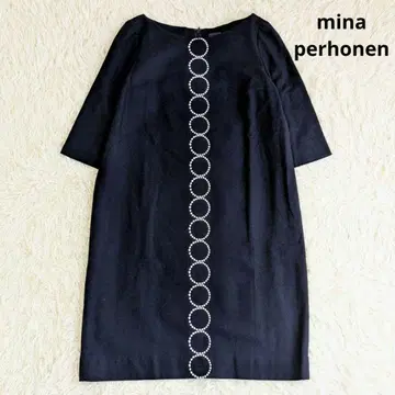 미나 페르호넨 탬버린 원피스 튜닉 네이비 S
