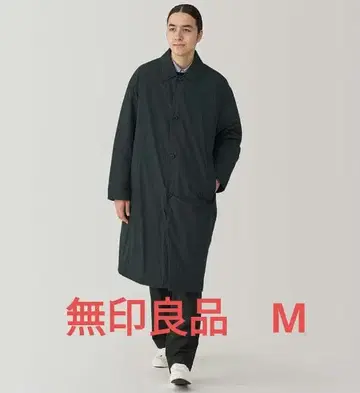 무인양품 의 세탁 가능한 솜 스텐카라 코트 M