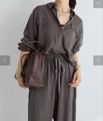 리브 드와 [ 셋업 가능 ] 가먼트 다이 와이드 셔츠