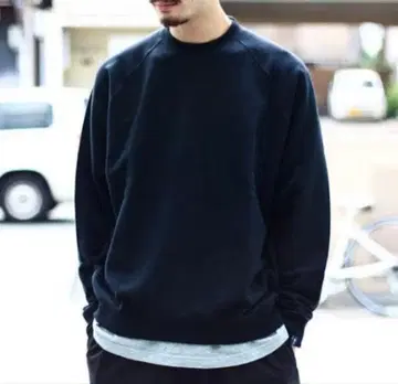 Graphpaper x LOOPWHEELER 네이비2