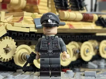 독일군 클라우스 예거 대령 T-34 LEGO 호환 미니 피규어 ww2