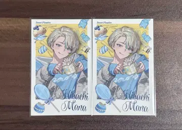 니지산지 히바치 마나 Sweet Floaties 폴라로이드 카드