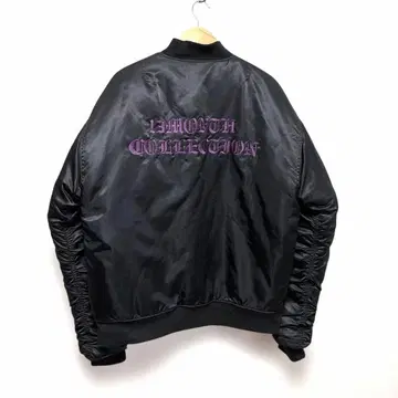 13MONTH 자수 로고 MA-1 L 사이즈 오버사이즈 아우터